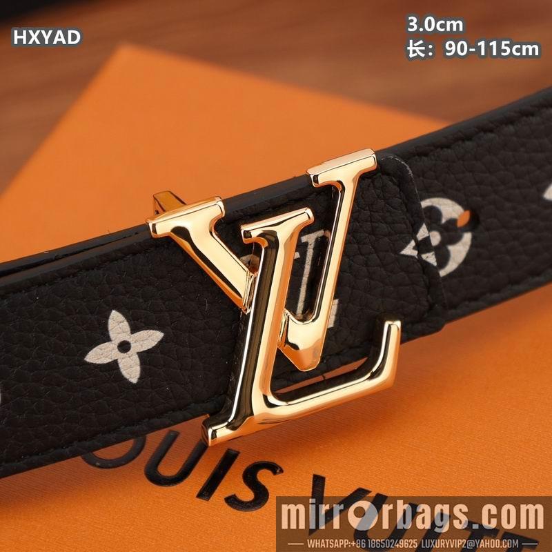 Replica LV belt 30mmX90-115cm 8L26