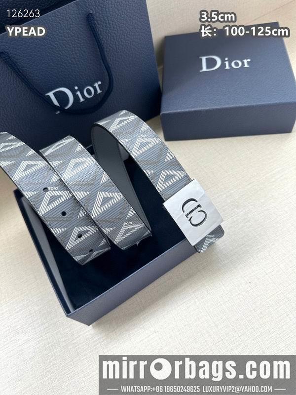 Replica Dior belt 35mmX100-125cm 8L28