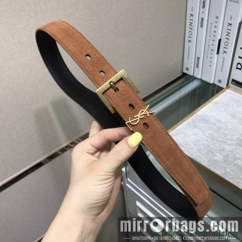 Replica YSL Belt 30mmX95-110cm 7D11