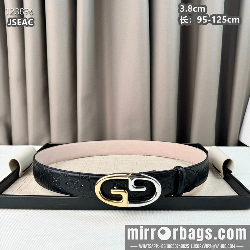 Replica Gucci belt 38mmX95-125cm 8L12