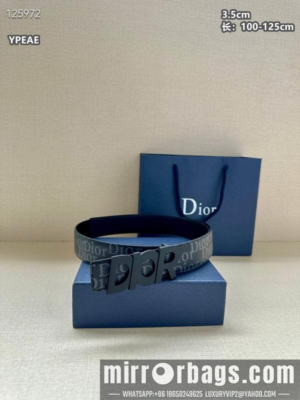 Replica Dior belt 35mmX100-125cm 8L29
