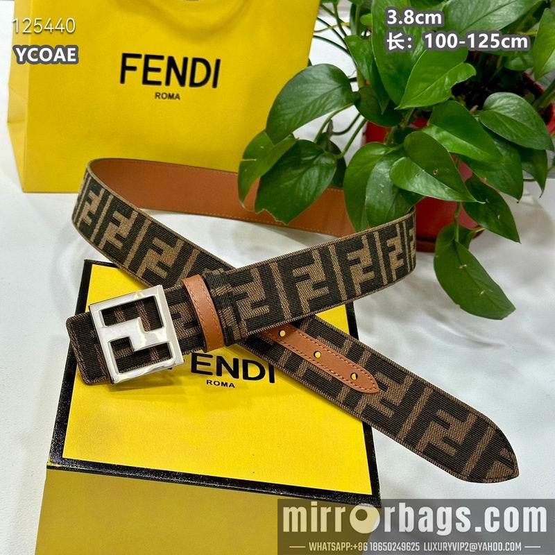 Replica Fendi belt 38mmX100-125cm 8L14