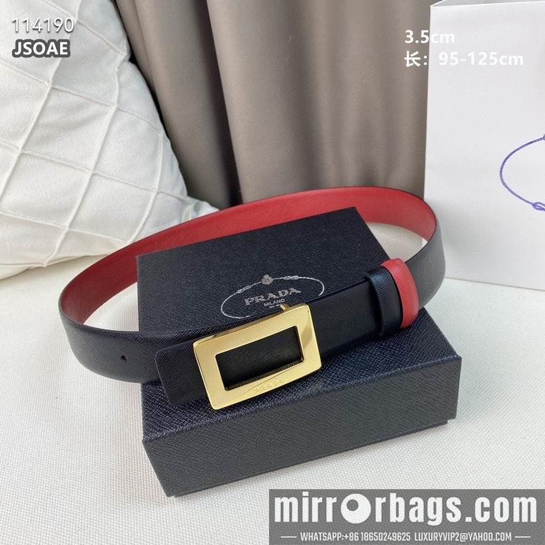 Replica Prada belt 35mmX95-125CM 8L21