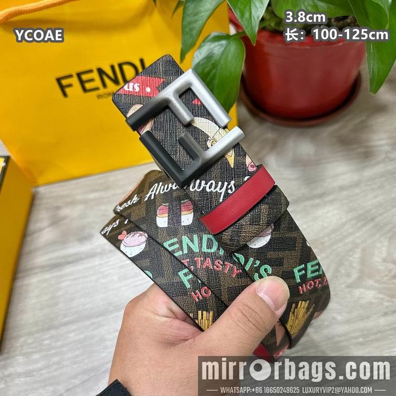 Replica Fendi belt 38mmX100-125cm 8L32