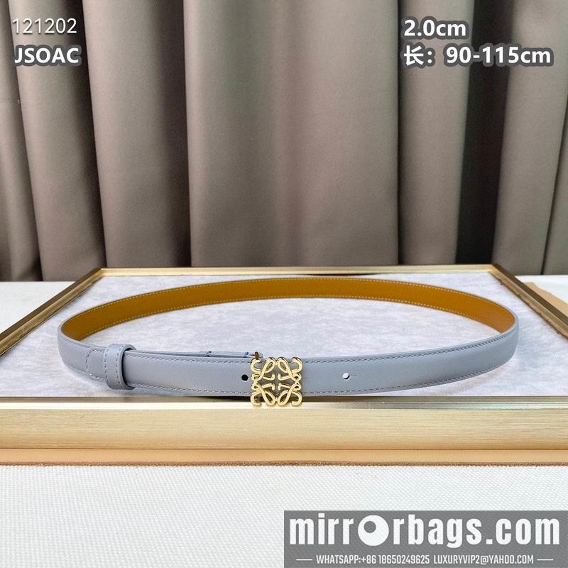 Replica Loewe belt 20mmX90-115cm 8L03