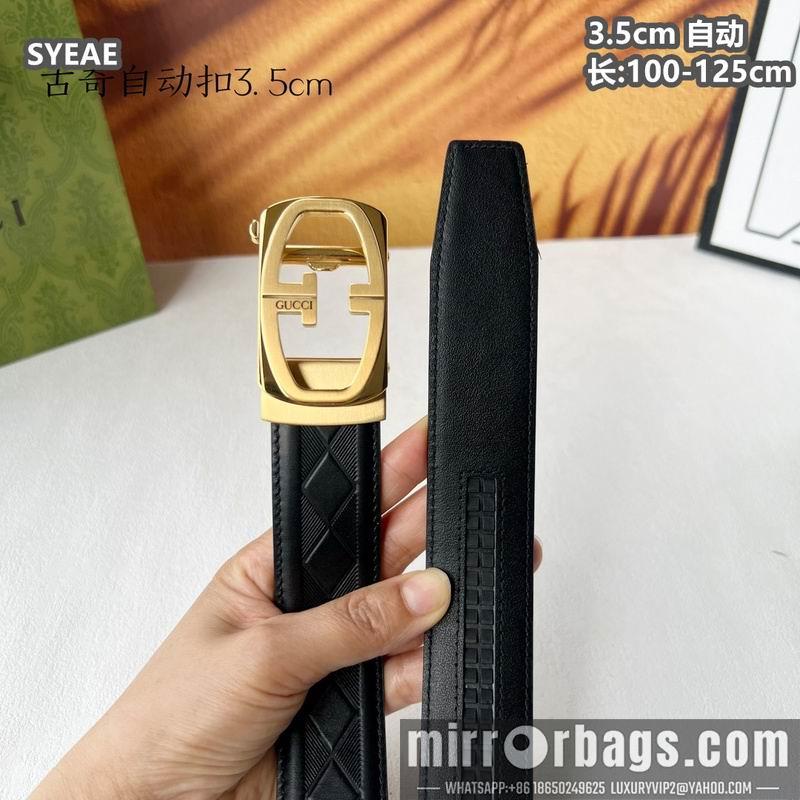 Replica Gucci belt 35mmX100-125cm 8L95