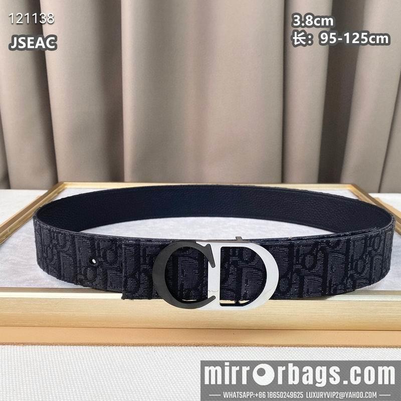 Replica Dior belt 38mmX95-125cm 8L03