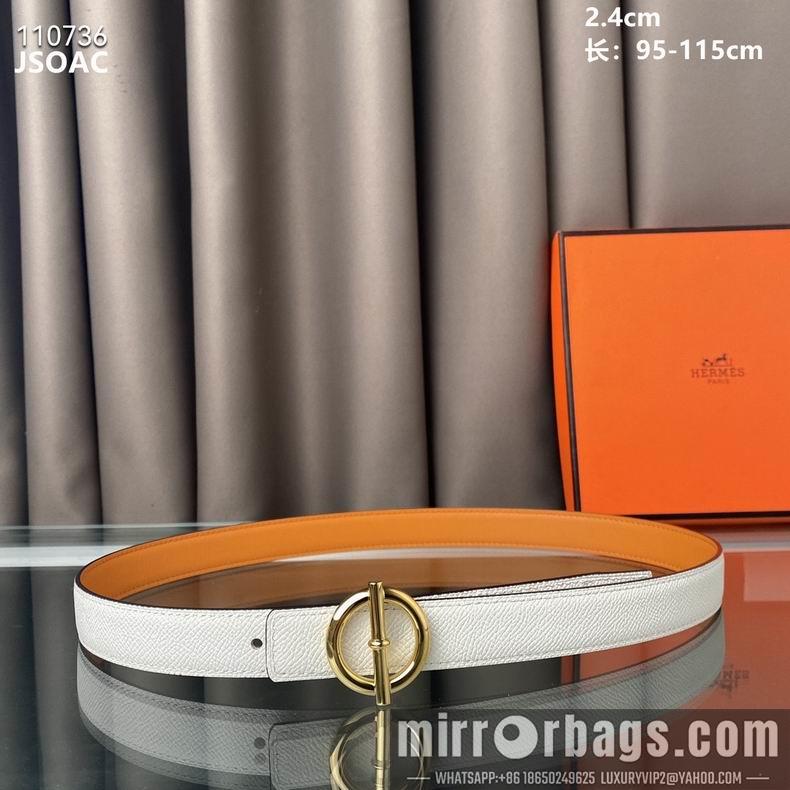 Replica Hermes Belt 24mmX95-115cm 8L03