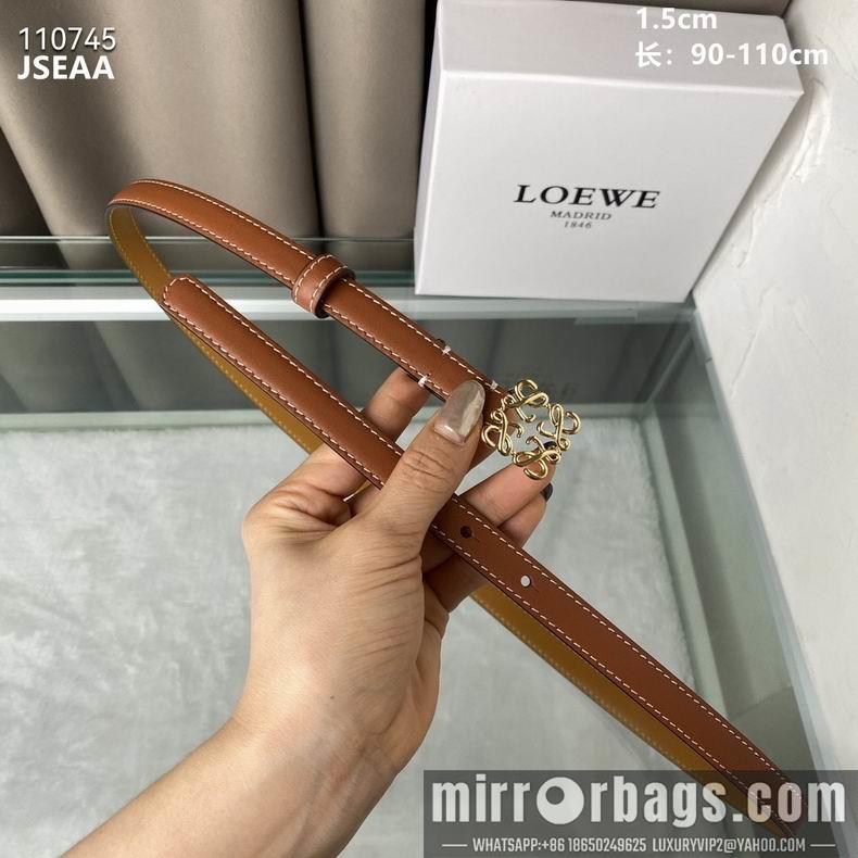 Replica Loewe Belt 15mmX90-110cm 8L01
