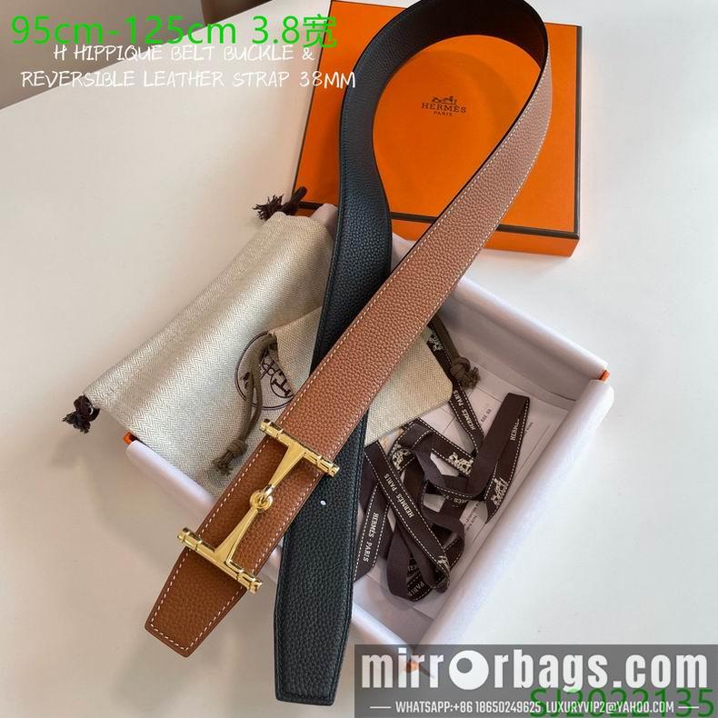 Replica Hermes Belt 38mmX95-125cm 7D121