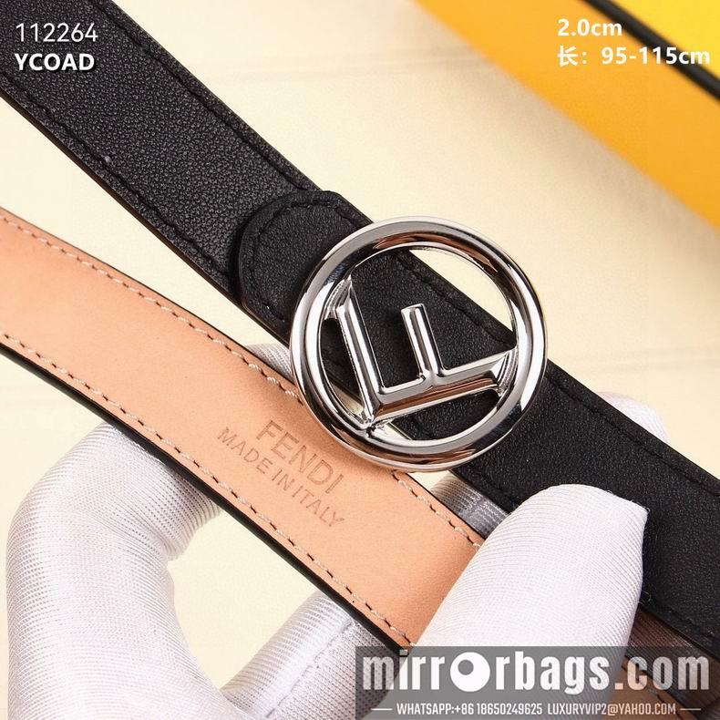 Replica Fendi Belt 20mmX95-115CM 8L11
