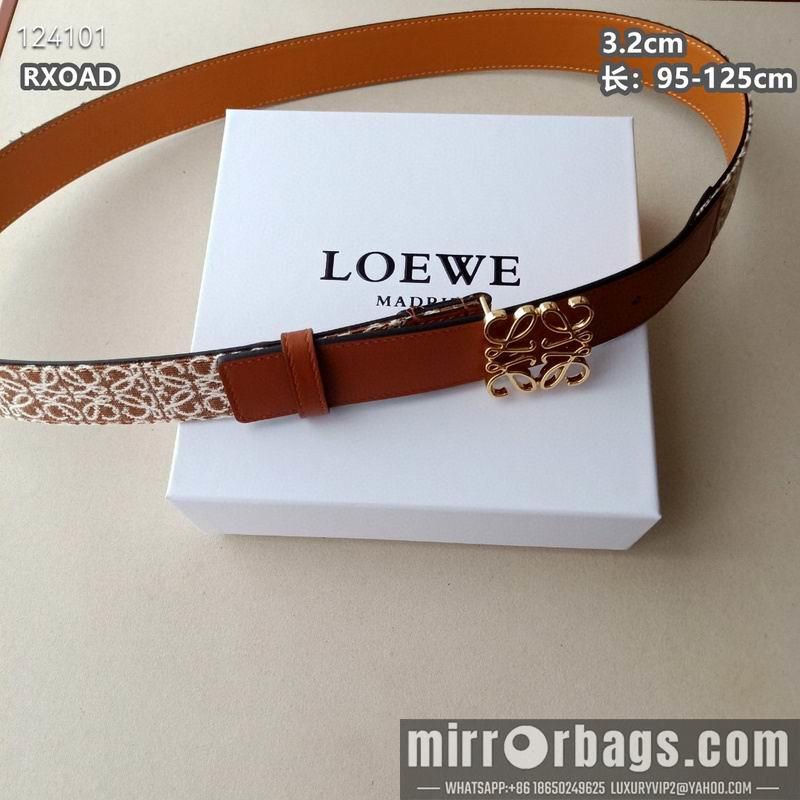 Replica Loewe belt 32mmX95-125cm 8L01
