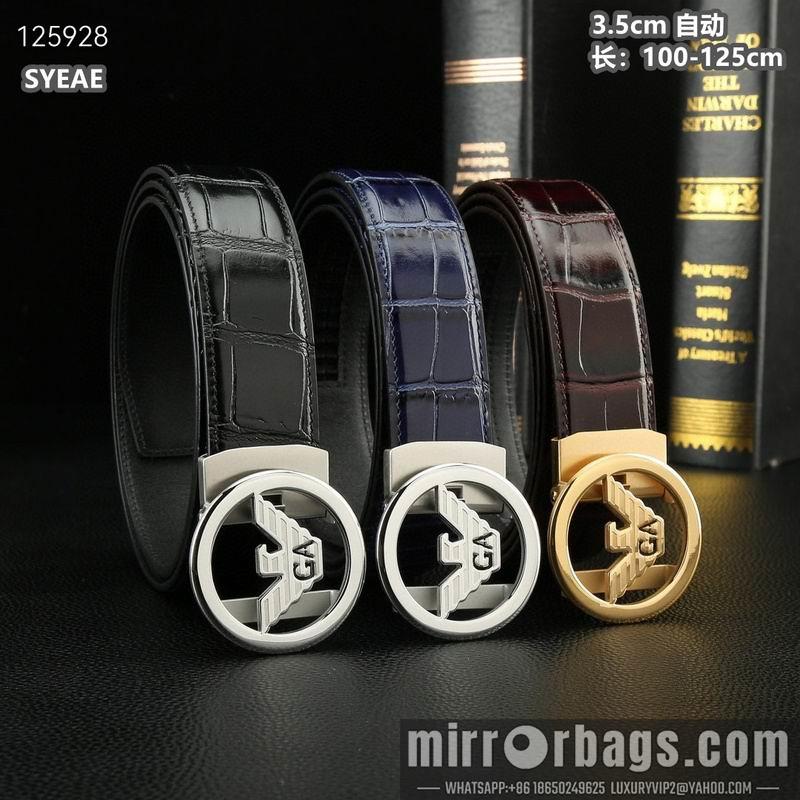 Replica Armani belt 35mmX100-125cm 8L11