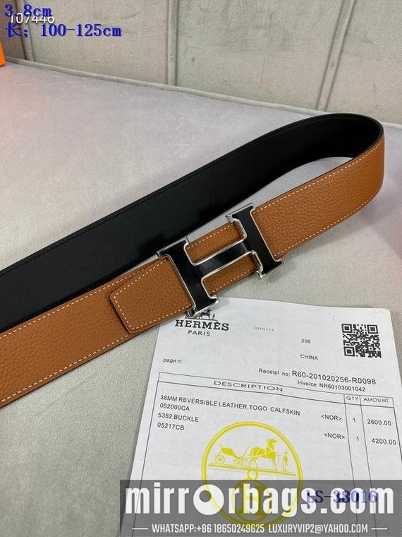 Replica Hermes Belt 38mm 100-125cm 8L98