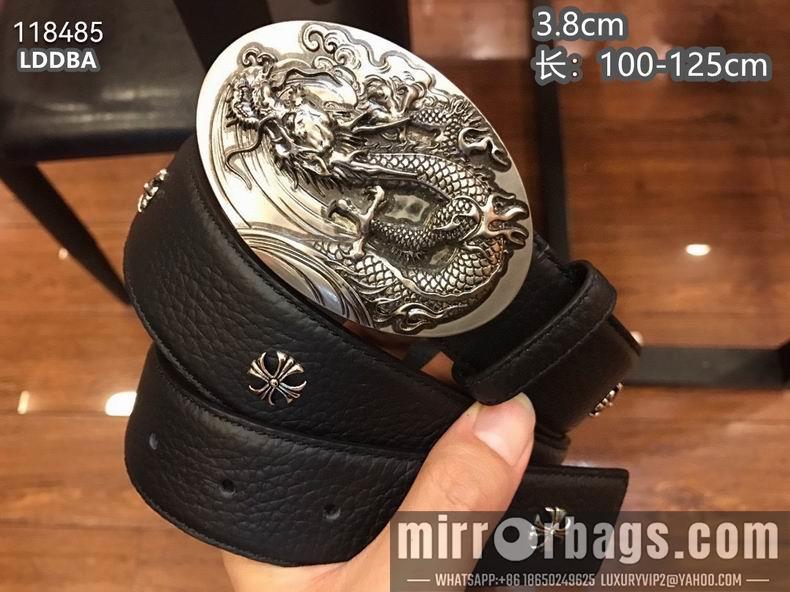 Replica Chrome Hearts belt 38mmX100-125cm 8L12