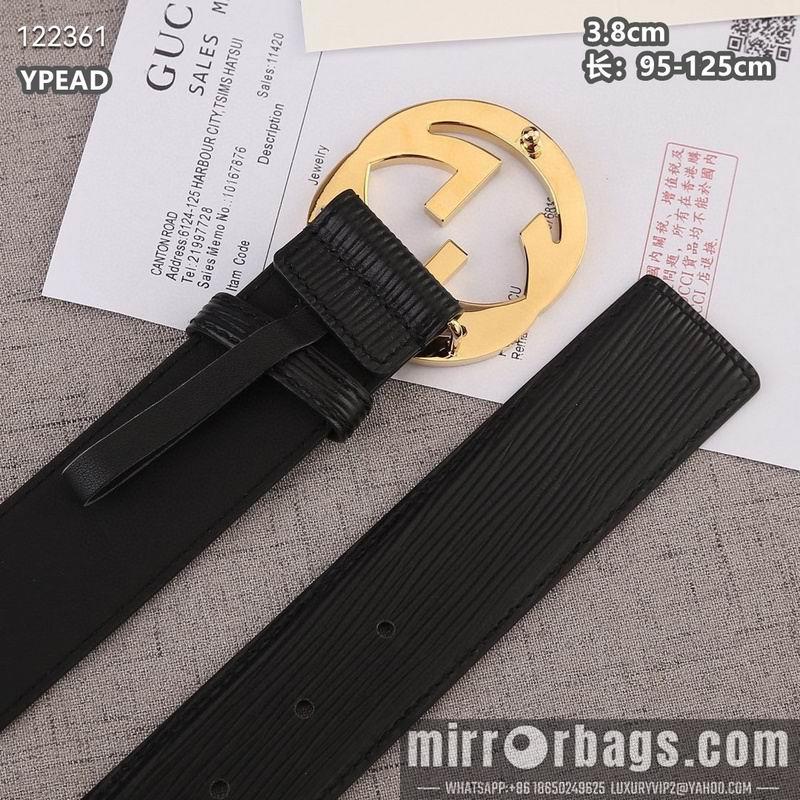 Replica Gucci belt 38mmX95-125cm 8L24
