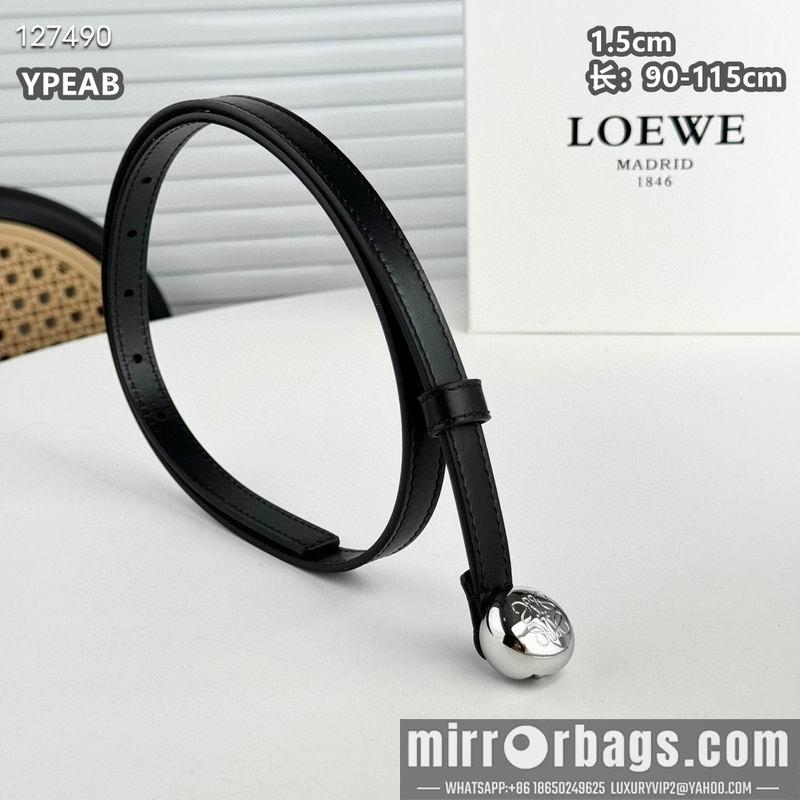 Replica Loewe belt 15mmX90-115cm 8L06