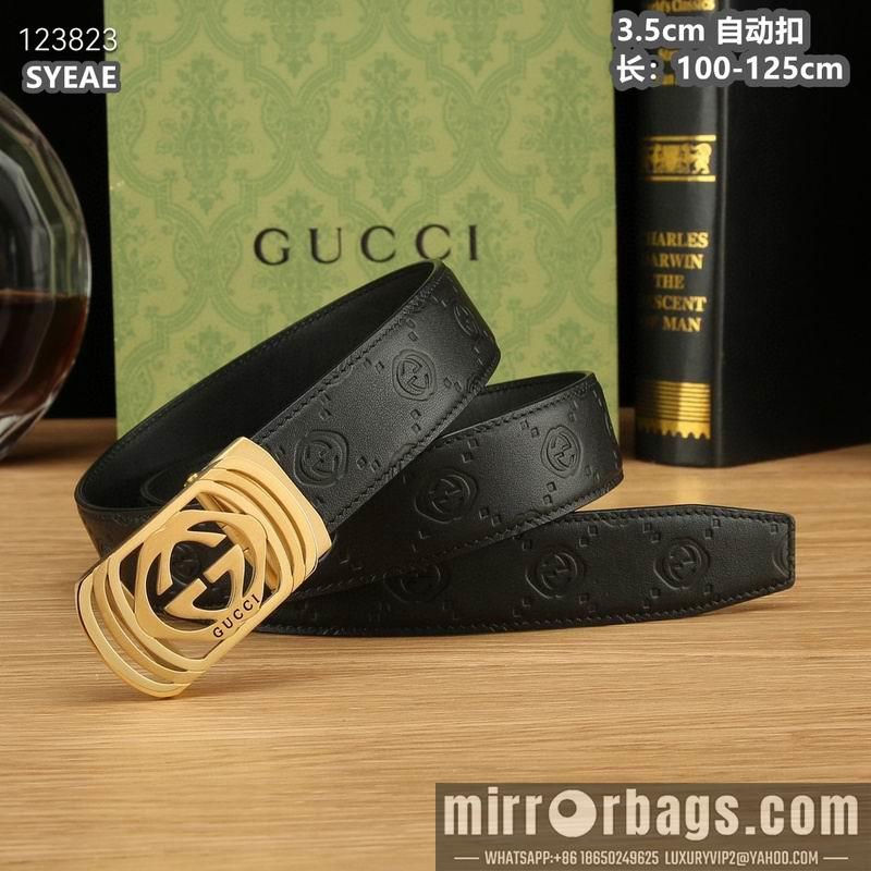 Replica Gucci belt 35mmX100-125cm 8L45