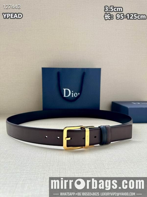 Replica Dior belt 35mmX95-125cm 8L34