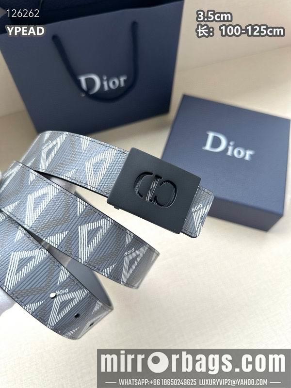 Replica Dior belt 35mmX100-125cm 8L28