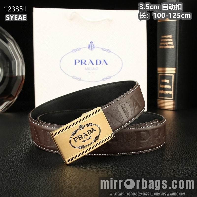 Replica Prada belt 35mmX100-125cm 8L57