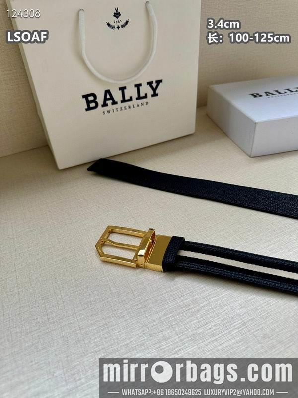 Replica Bally belt 34mmX100-125cm 8L08