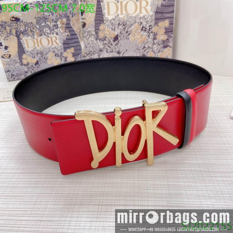 Replica Dior Belt 70mmX95-125cm 7d09