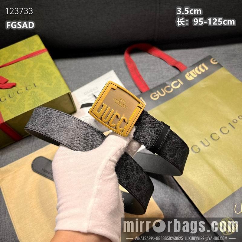 Replica Gucci belt 35mmX95-125cm 8L06