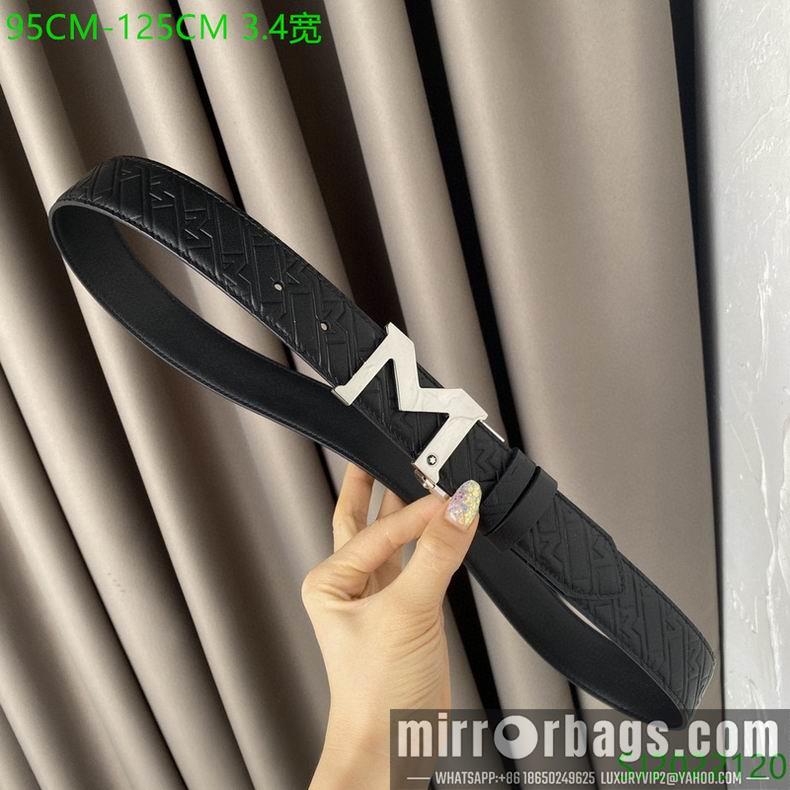 Replica Montblanc Belt 34mmX95-125CM 7D32