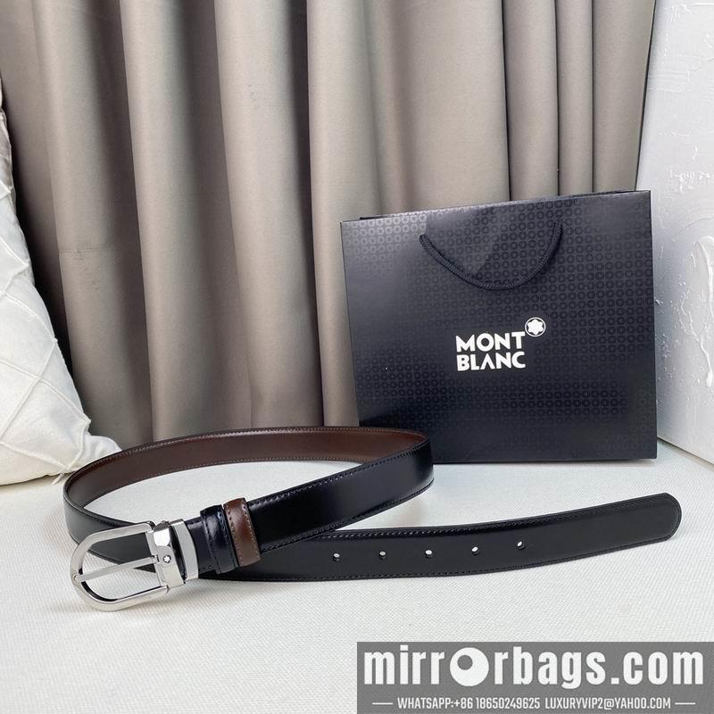 Replica Montblanc belt 35mmX95-125cm 7D05