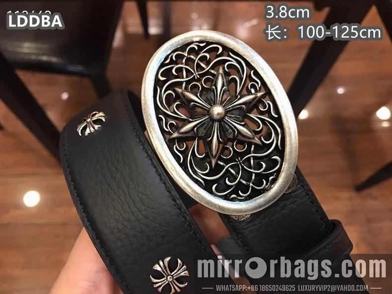 Replica Chrome Hearts belt 38mmX100-125cm 8L08
