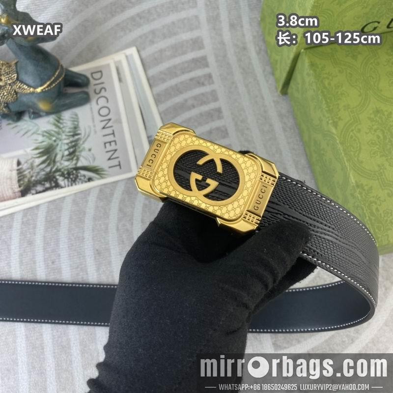 Replica Gucci belt 38mmX105-125cm 8L50