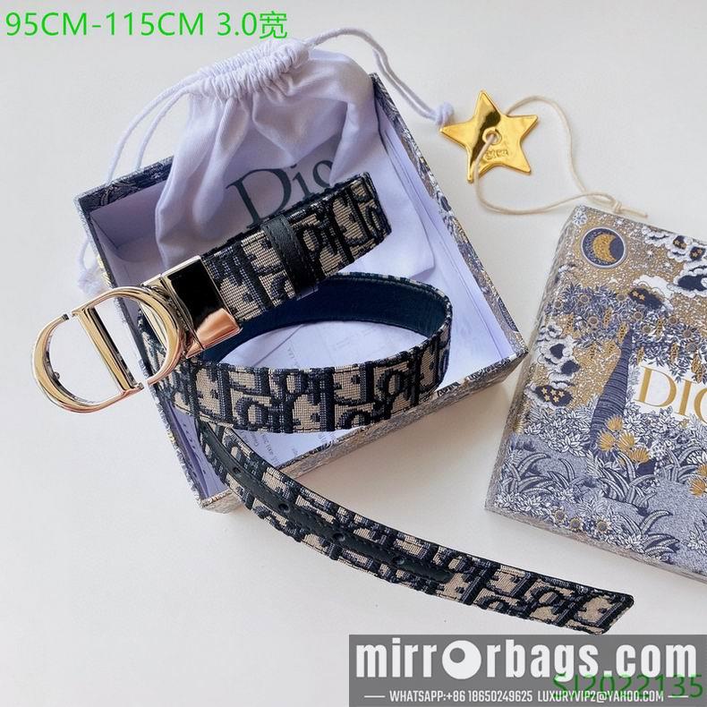 Replica Dior Belt 30mmX95-115cm 7d30