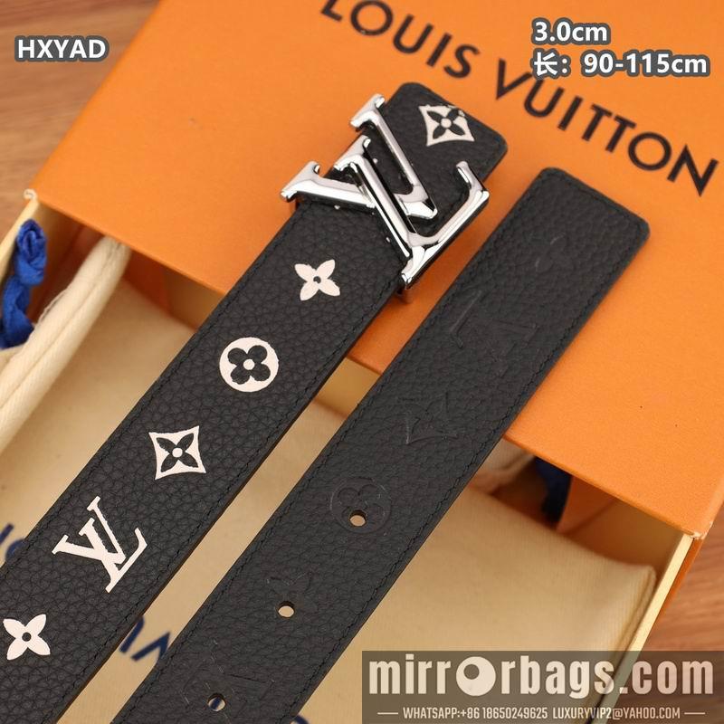 Replica LV belt 30mmX90-115cm 8L26