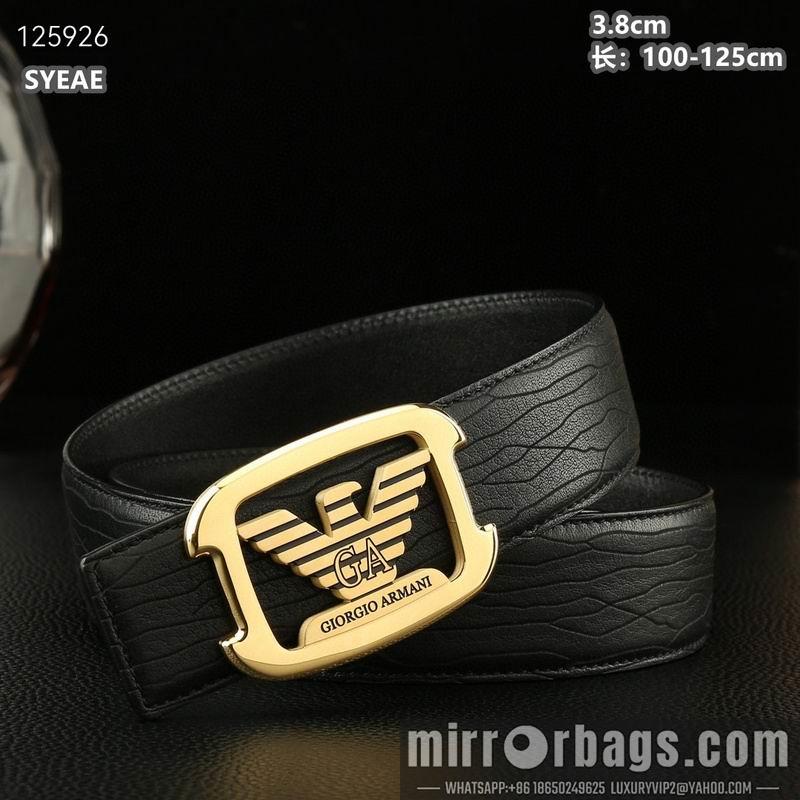 Replica Armani belt 38mmX100-125cm 8L04