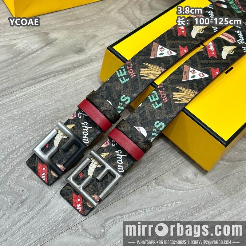 Replica Fendi belt 38mmX100-125cm 8L32