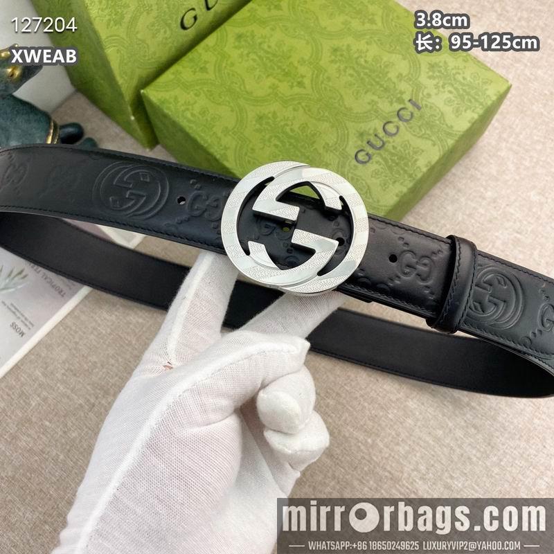 Replica Gucci belt 38mmX95-125cm 8L37
