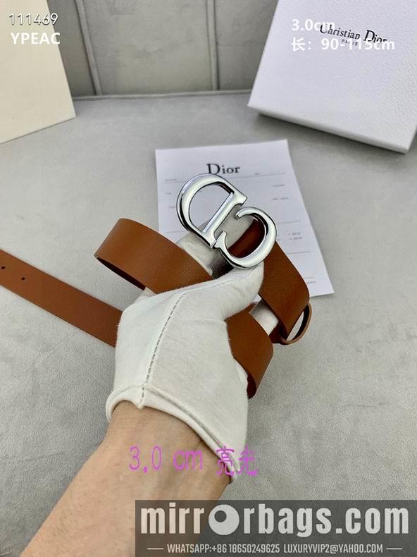 Replica Dior Belt 30mmX90-115cm 8L07