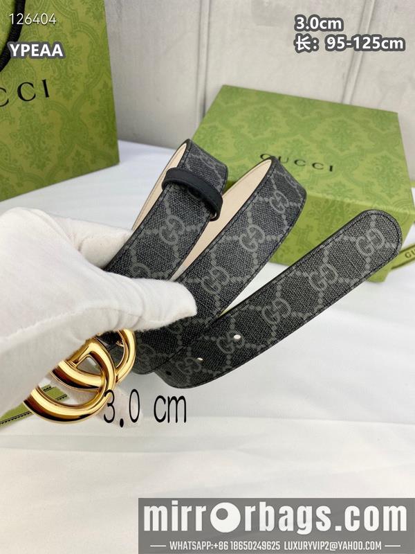 Replica Gucci belt 30mmX95-125cm 8L20