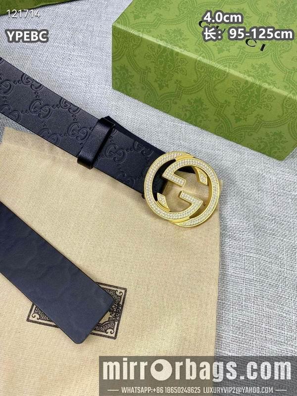 Replica Gucci belt 40mmX95-125cm 8L115