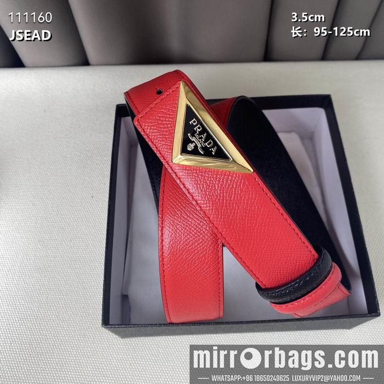 Replica Prada belt 35mmX95-125CM 8L04