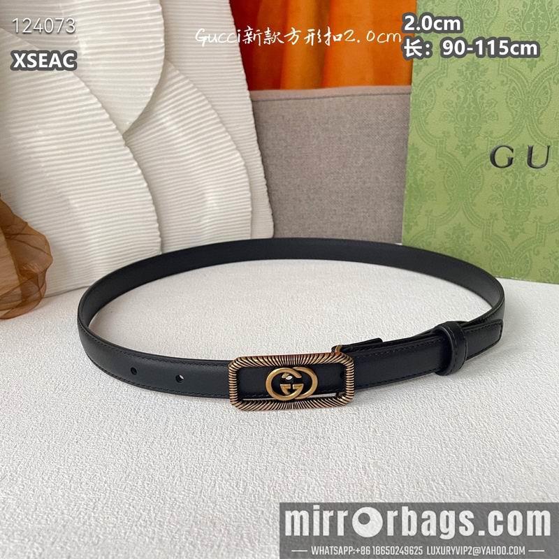 Replica Gucci belt 20mmX90-115cm 8L20
