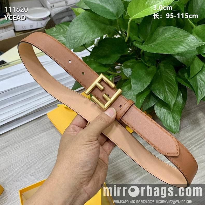 Replica Fendi Belt 30mmX95-115cm 8L04