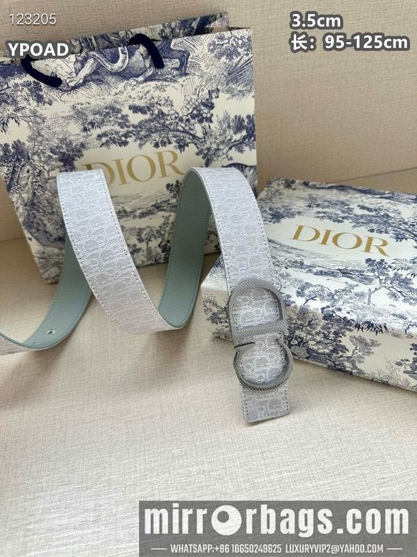 Replica Dior belt 35mmX95-125cm 8L23