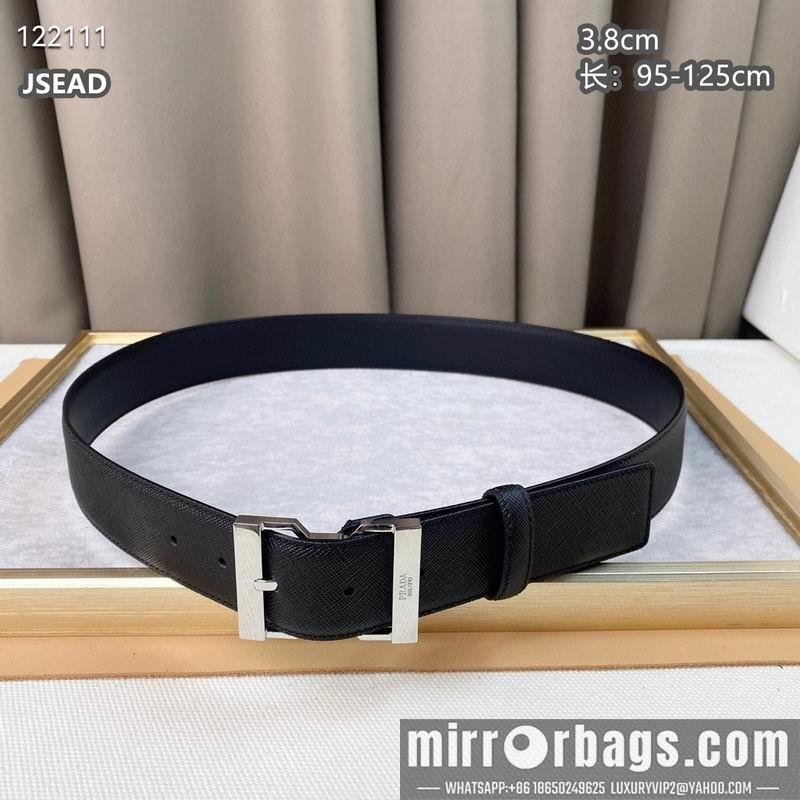 Replica Prada belt 38mmX95-125cm 8L05