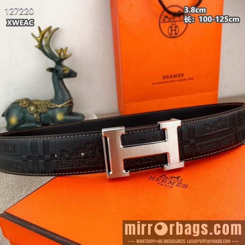 Replica Hermes belt 38mmX100-125cm 8L42