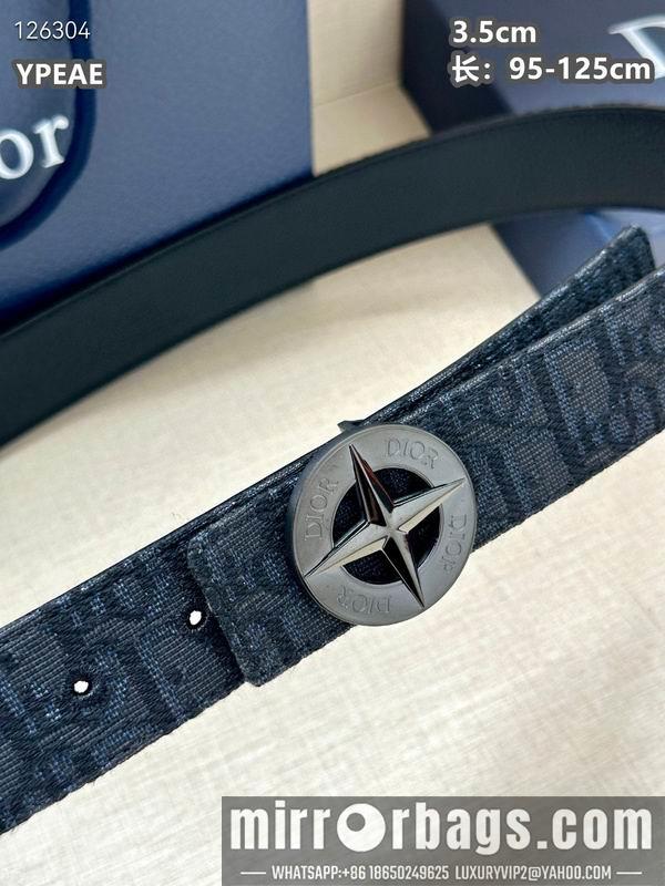 Replica Dior belt 35mmX95-125cm 8L19