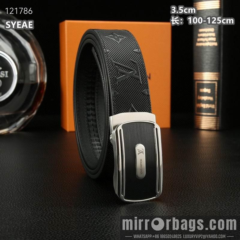 Replica LV belt 35mmX100-125cm 8L64