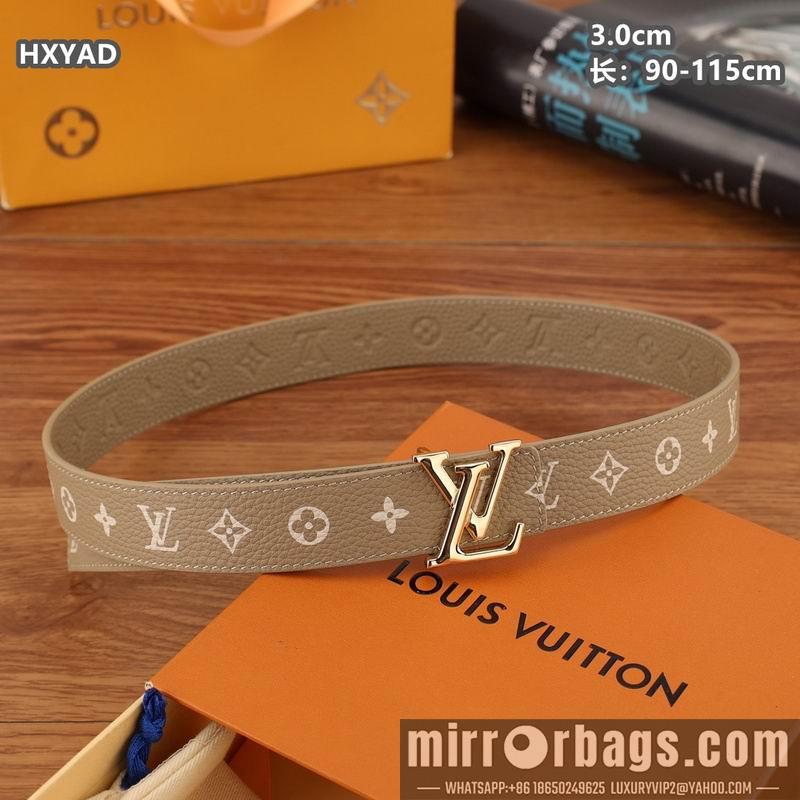 Replica LV belt 30mmX90-115cm 8L26