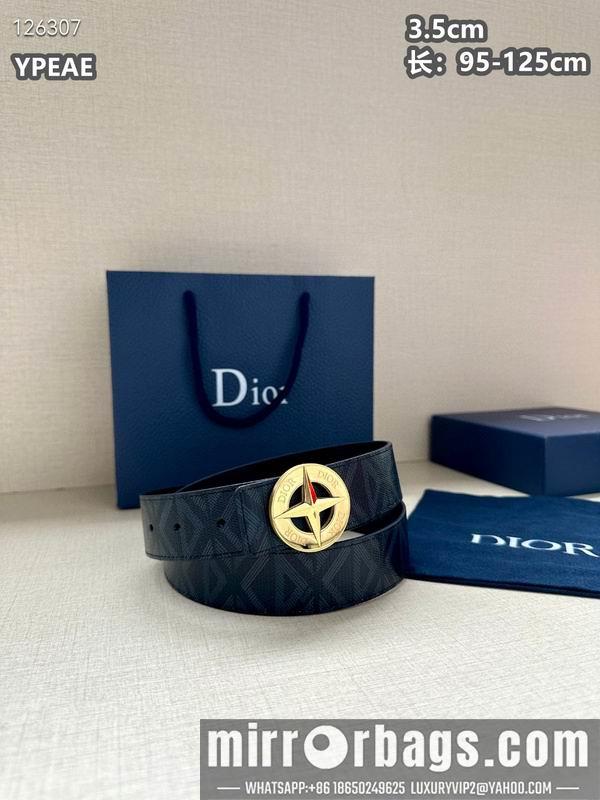 Replica Dior belt 35mmX95-125cm 8L18